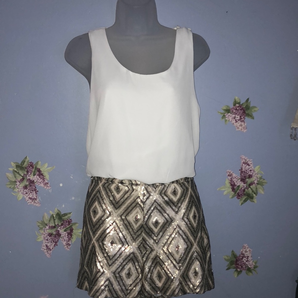 DANI Collection Sequence Romper New with Tags